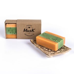Musk Musk: Přírodní mýdlo POMARANČOVÁ SVIEŽOSŤ