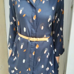 Světlý kožený pásek Velikost: L/XL