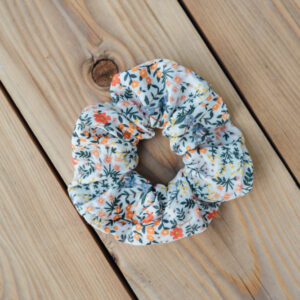 Mušelínová gumička Drobná kvítka