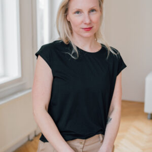 Bamboo tričko Ruby s kr. rukávem černé Velikost: XS