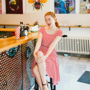 Šaty Osudová Marta s kr. rukávem