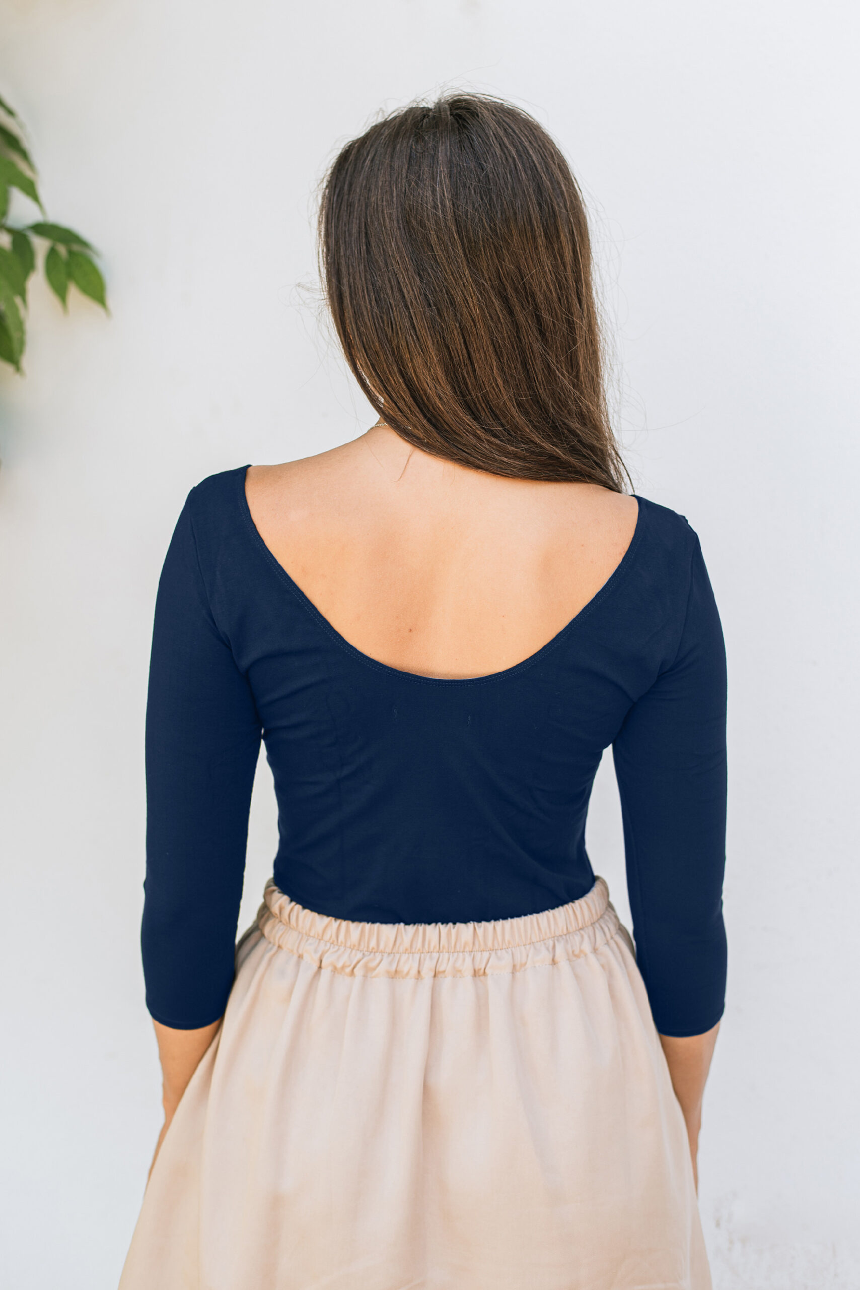 3/4 rukáv tmavě modré Velikost: XL