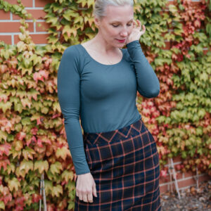 Bamboo tričko Marta s dl. rukávem petrolejové Velikost: L