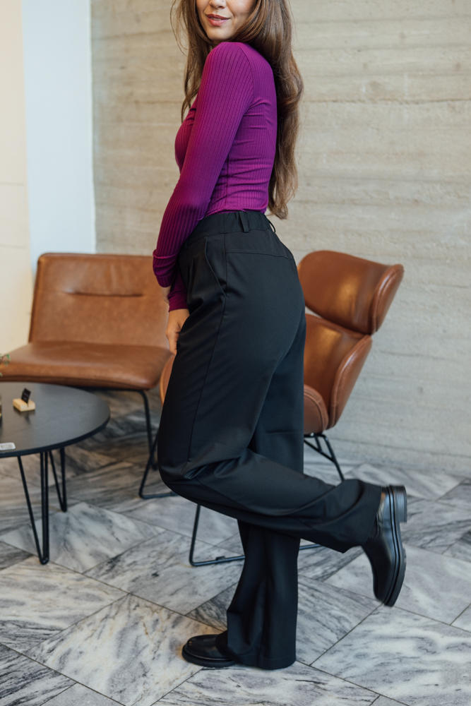 Business kalhoty Mila černé Velikost: L