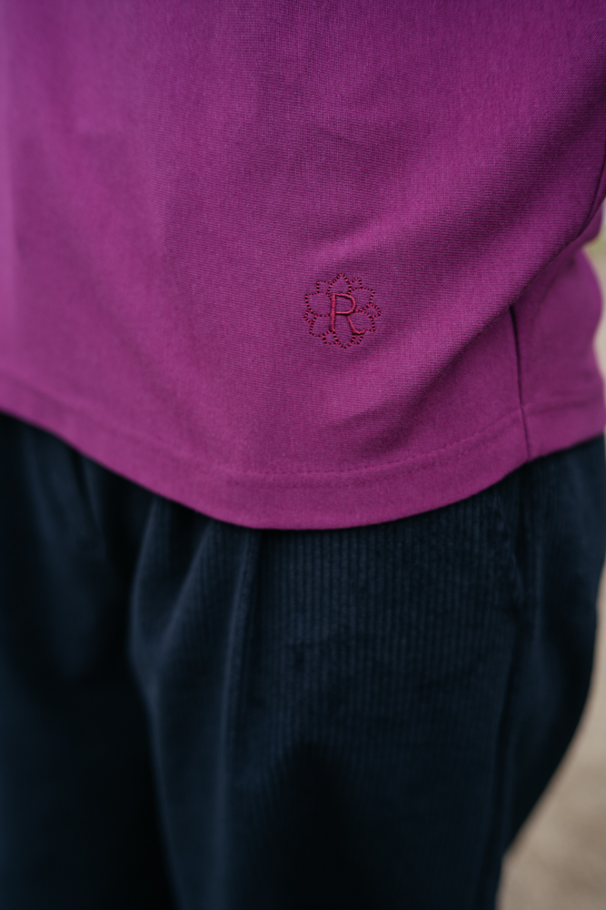 Modalový silnější top Ily fialový Velikost: XXS