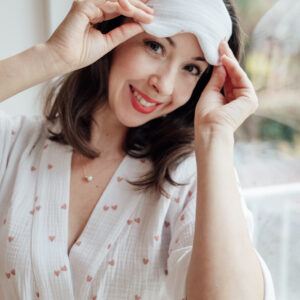 Maska na oči na spaní Srdíčka