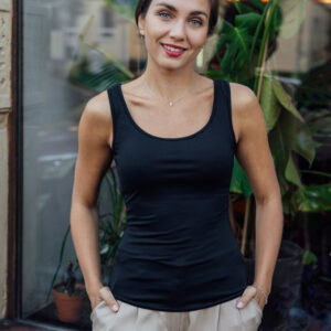 Merino tílko Marta černé Velikost: XS