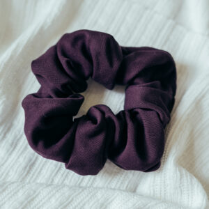 Povidlová gumička scrunchie