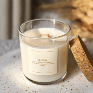 Candee Candee: Sójová svíčka - VANILKA 270 ml