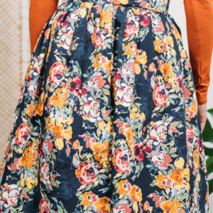 Zavinovací sukně Opulentní zahrada