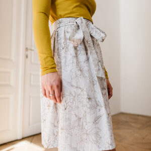 Zavinovací sukně Pivoňky ve snu