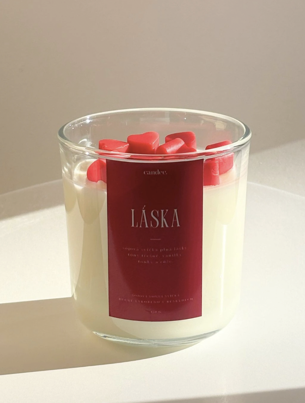 Candee Candee: Sójová svíčka - LÁSKA 270 ml