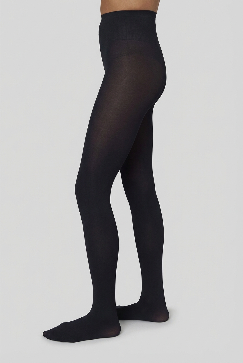 Swedish Stockings Swedish Stockings: Silnější punčocháče Olivia černé Velikost: XL