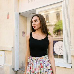 Bamboo tílko Marta černé Velikost: M