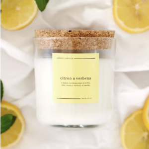 Candee Candee: Sójová svíčka - CITRON A VERBENA 270 ml