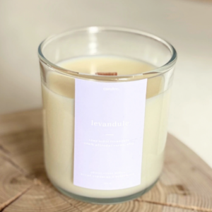 Candee Candee: Sójová svíčka - LEVANDULE 270 ml