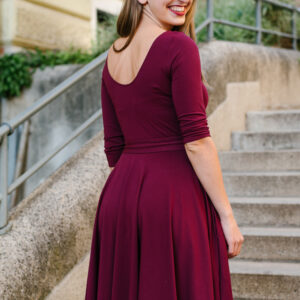 Šaty Osudová Dorothea s 3/4 rukávem