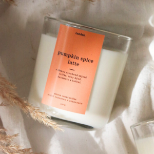Candee Candee: Sójová svíčka - PUMPKIN SPICE LATTE 170 g